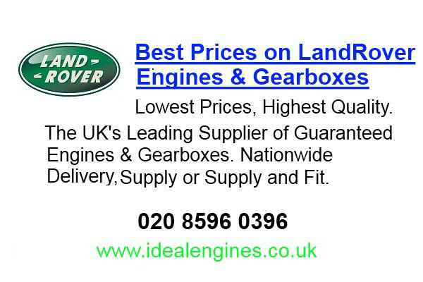 Recon Land Rover Engines for sale