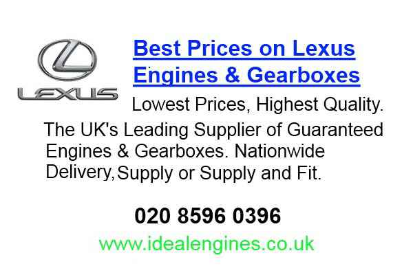 Reconditioning Lexus Engines for sale