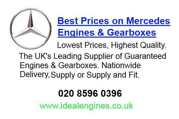 Reconditioning Mercedes Benz Engines for sale