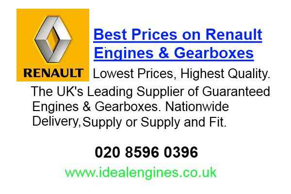 Recon Renault Engines for sale