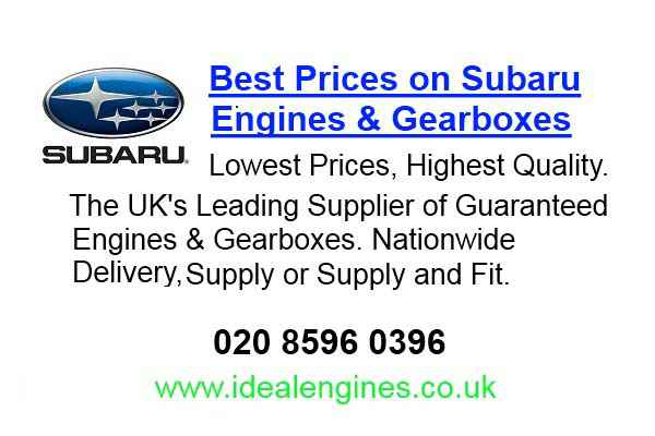 Subaru Impreza Wrx Sti Recon Engine 2.0 Turbo Petrol Engine Code EJ20T STI-1996, 1997, 1998, 1999, 2000