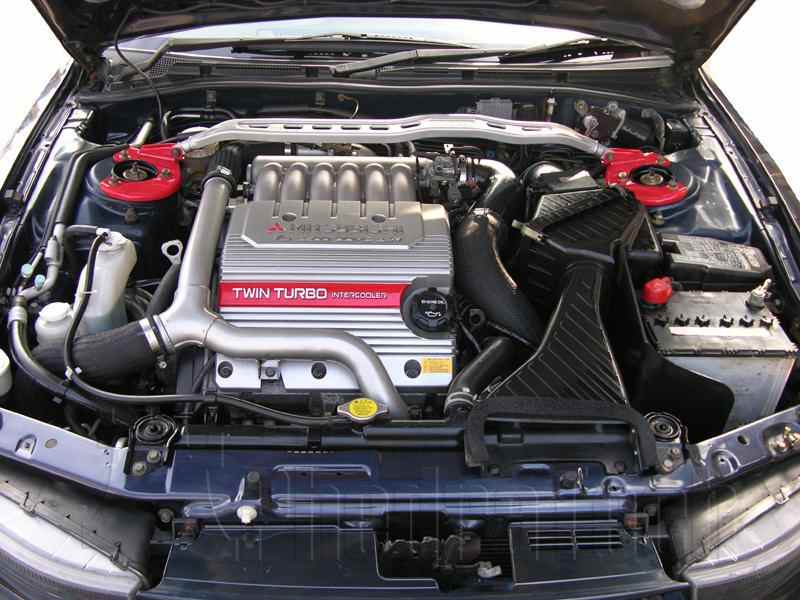 Engine Picture - Model 1 - MITSUBISHI GALANT 2000 cc 92-96&nbsp;&nbsp;V6 24 VALVE&nbsp;&nbsp;TWIN-TURBO&nbsp;&nbsp;JAP IMPORT&nbsp;&nbsp;4 DR SPORTS
