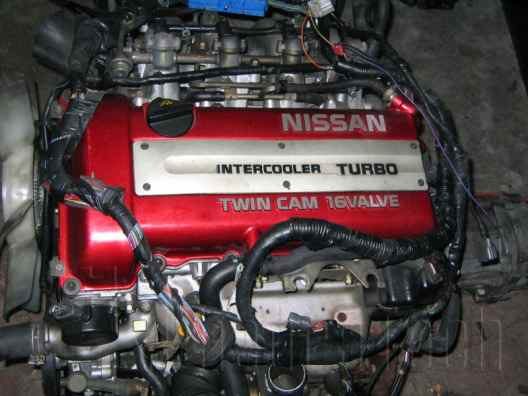 Engine Picture - Model 1 - NISSAN 180SX 2000 cc 88-94&nbsp;&nbsp;16 VALVE&nbsp;&nbsp;TURBO INTERCOOLER&nbsp;&nbsp;&nbsp;&nbsp;2 DOOR SPORTS