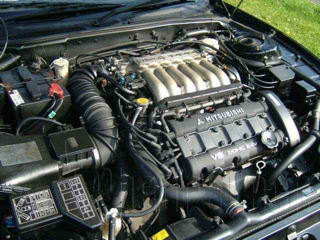 Engine Picture - Model 2 - MITSUBISHI GTO 3000 cc 90-96  V6 24 VALVE  NON-TURBO  JAP IMPORT  2 DOOR SPORTS