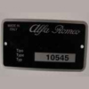 VIN Picture - Model 4 - ALFA ROMEO 159 DIESEL 2400 cc 08-10      JTDM 20V  ALL BODY TYPES