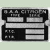 VIN Picture - Model 2 - CITROEN C1 1000 cc 05-12        ALL BODY TYPES