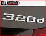 BMW 320d Logo