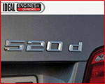 BMW 520d Diesel Engine Logo